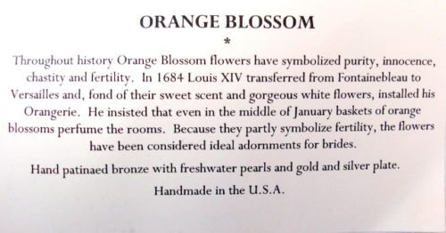 Michael Michaud Orange Blossom Sterling Silver Post Earrings - Elegant Floral Jewelry for Women, Perfect for Weddings, Parties & Everyday Wear