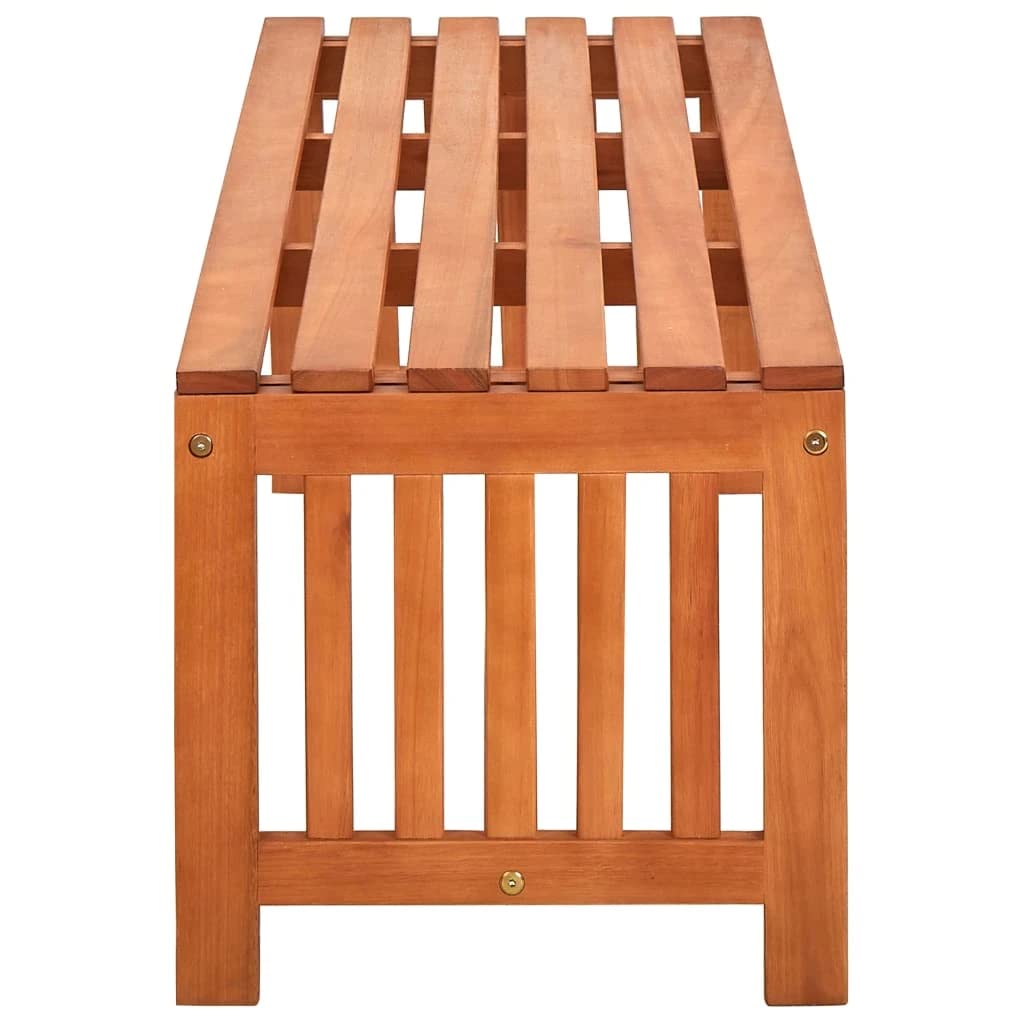 Premium Eucalyptus Wood Patio Bench - 51.2