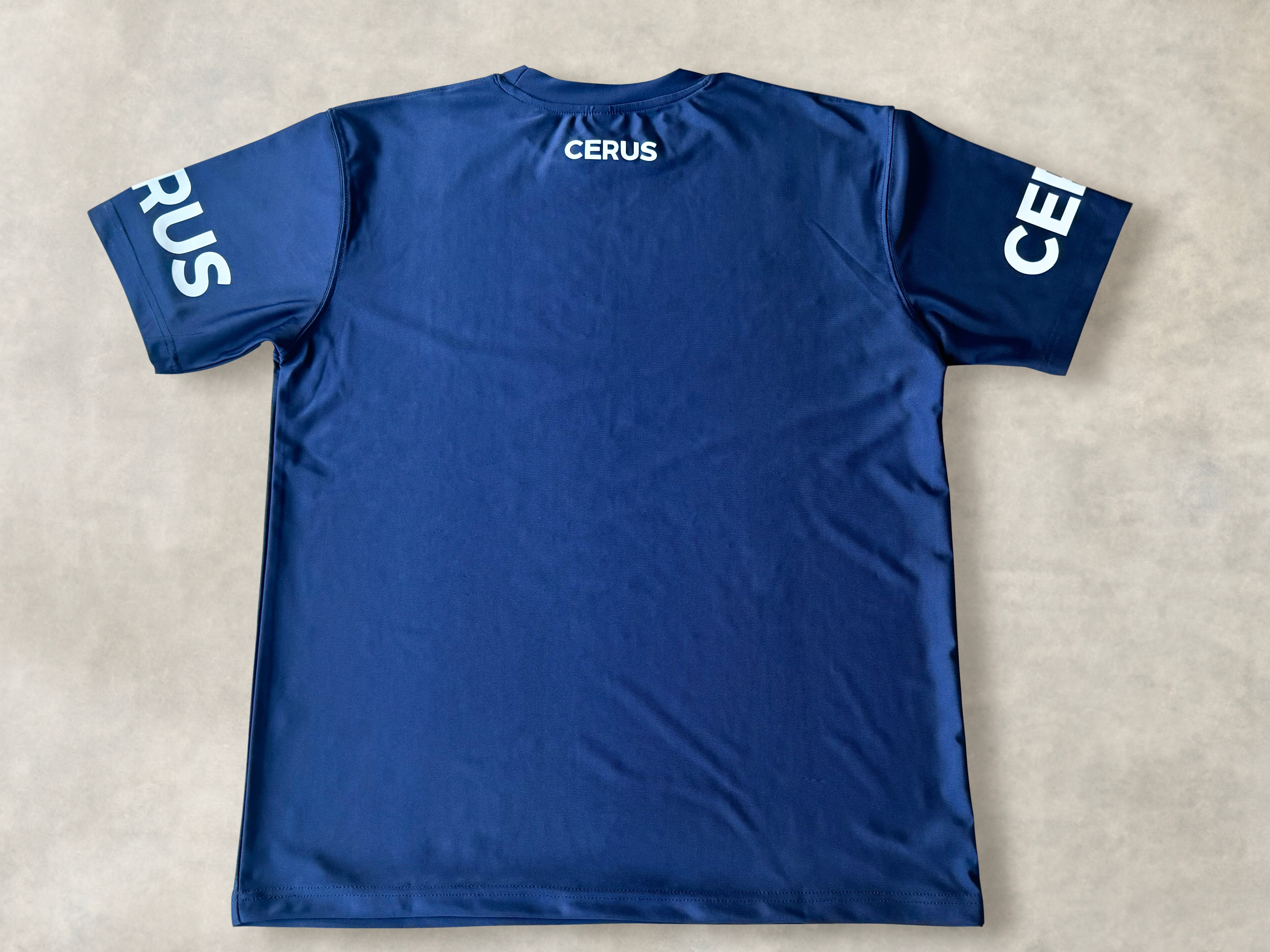 Cerus Navy Apex Men's T-Shirt - Premium Cotton Crew Neck Tee for Casual Wear & Everyday Comfort | Gym, Workout, Lounge & Street Style Outfits