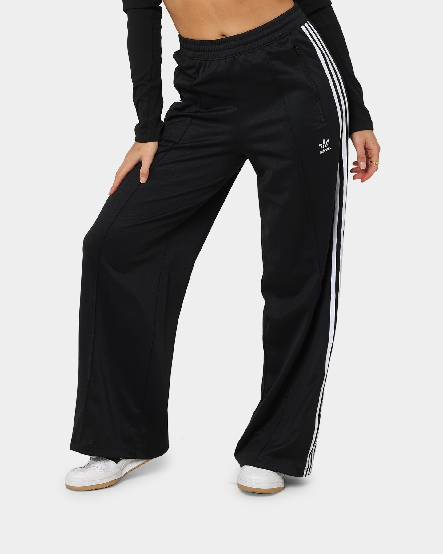 Adidas Women's Adicolour Classics Track Pants - Black Athletic Joggers for Running, Gym & Casual Wear