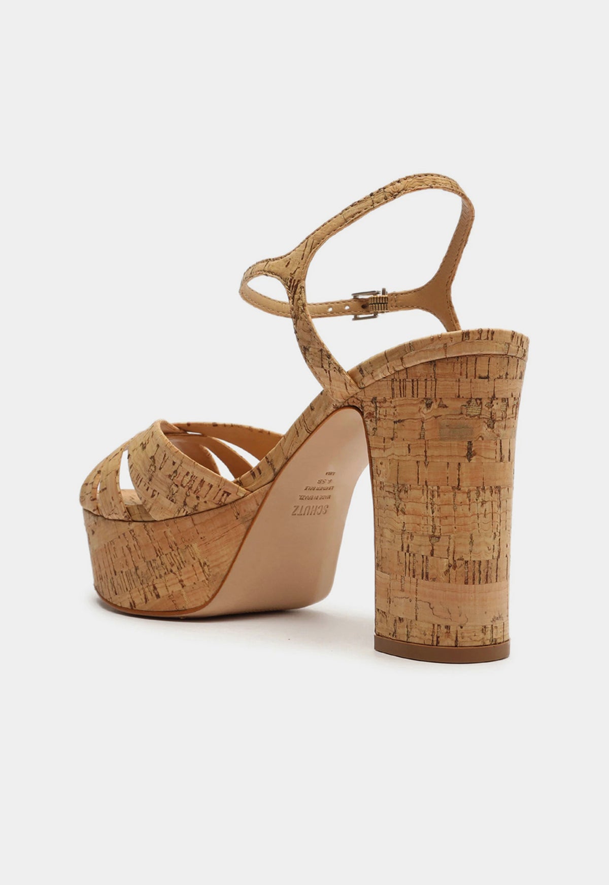 Keefa Cork Sandals with 3-Inch Heel - Natural Snake Print - Comfortable & Stylish Women's Summer Shoes for Beach, Vacation, and Casual Outings