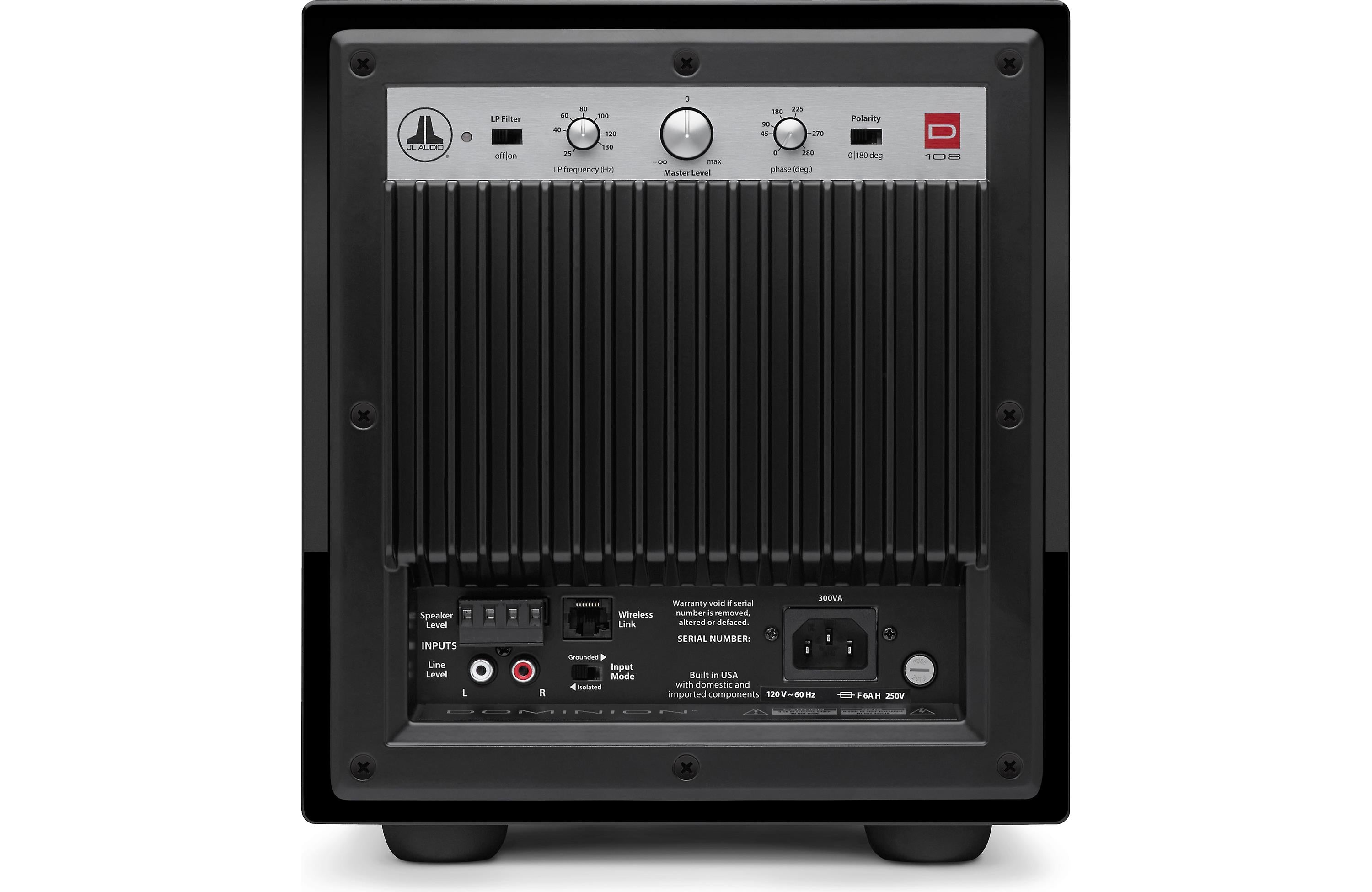 JL Audio D108 GLOSS Dominion 8