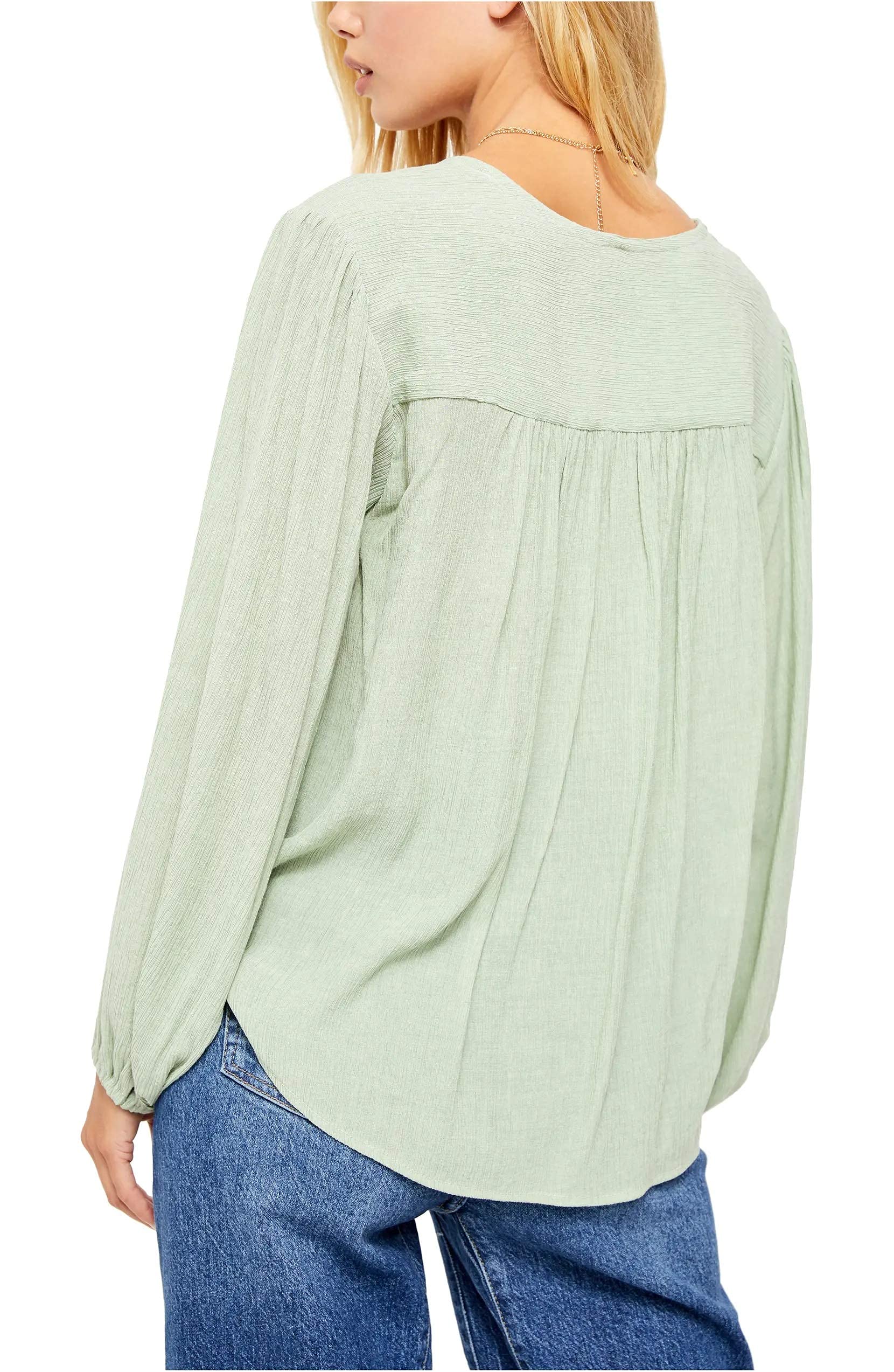 Free People Check On It Wrap Top - Women's Boho Chic Knit Wrap Blouse for Casual & Date Nights | Perfect for Layering, Office Wear & Weekend Outfits