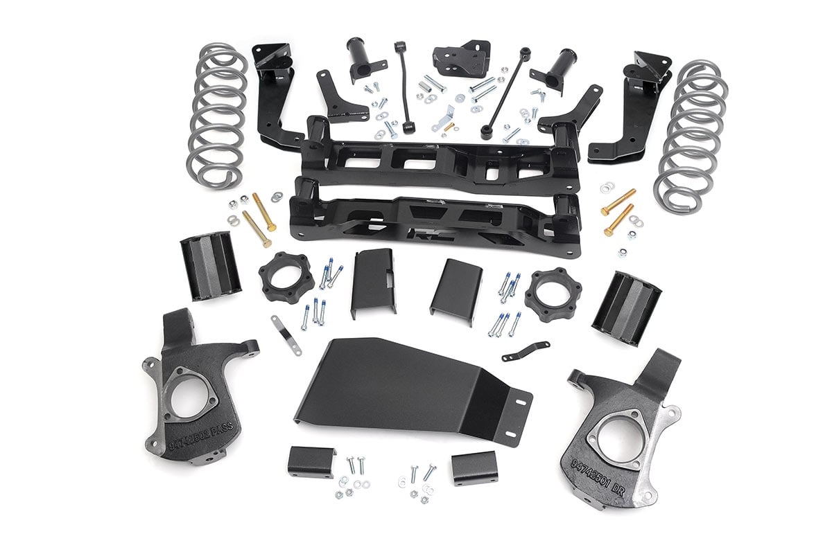 7 Inch Lift Kit for Chevy/GMC 1500 SUV 2WD/4WD (2007-2014) - Heavy Duty Suspension Upgrade | Model 28700A | Perfect for Off-Roading & Truck Customization