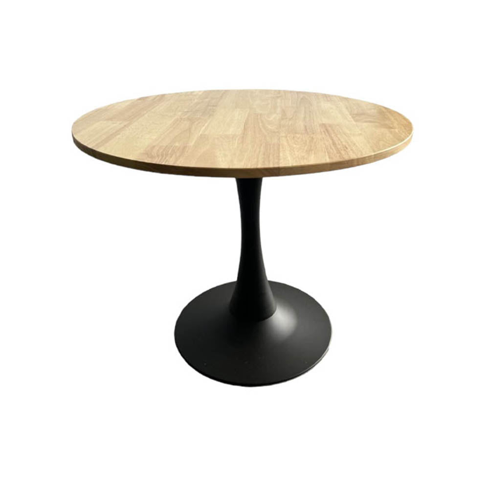 Round Wood Side Table - Modern & Stylish End Table for Living Room, Bedroom, or Office - Perfect for Coffee, Books, or Decor