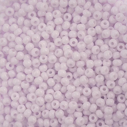 11/0 Czech Seed Beads #01505 Opaque Natural Pink 25g - Perfect for Jewelry Making, Beading Crafts, and DIY Projects