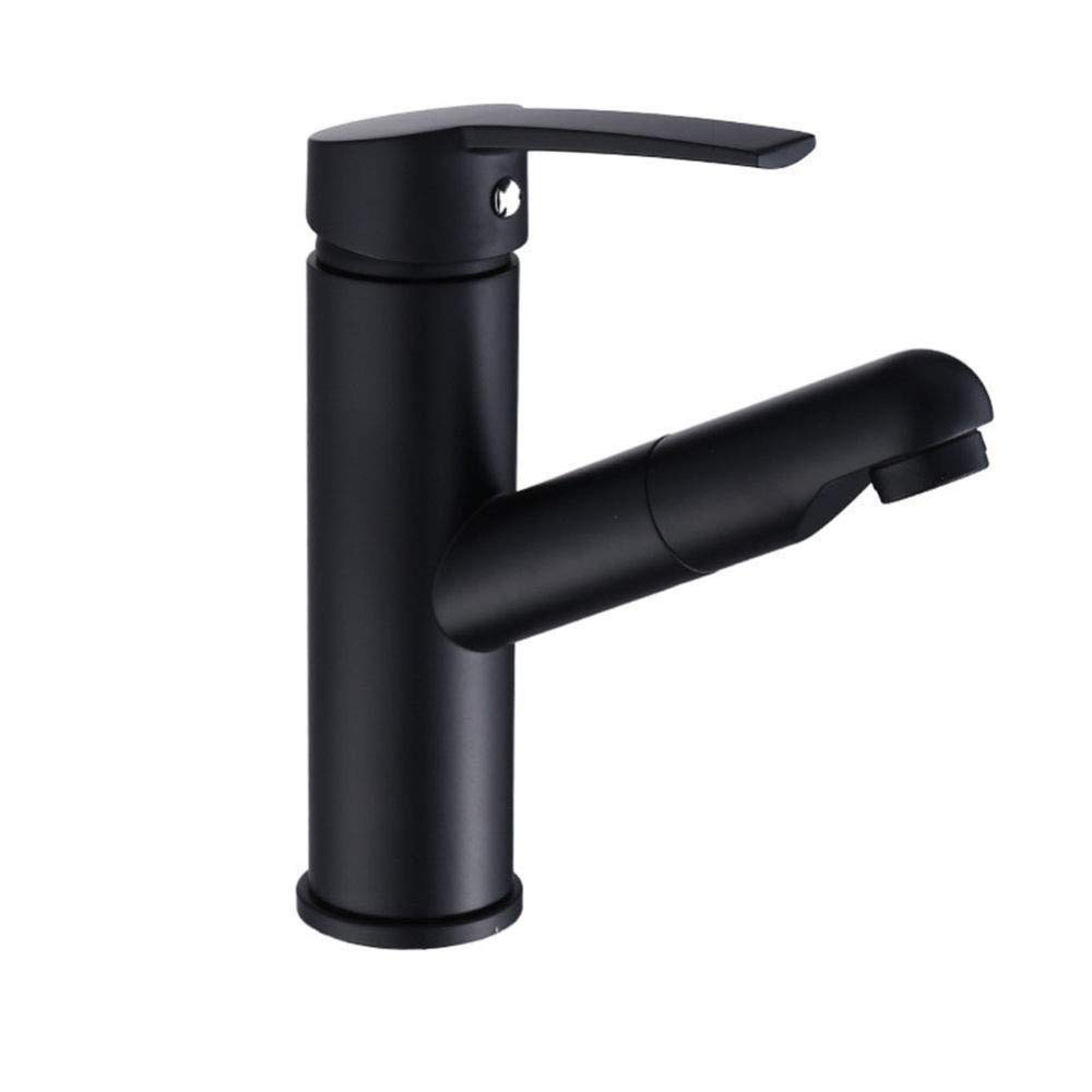 ZXY-NAN Elegant Pull Down Bathroom Sink Mixer Tap with Water Filter - Modern Cold Water Faucet for Bathroom Vanity, Perfect for Home Renovation & Luxury Hotel Upgrades