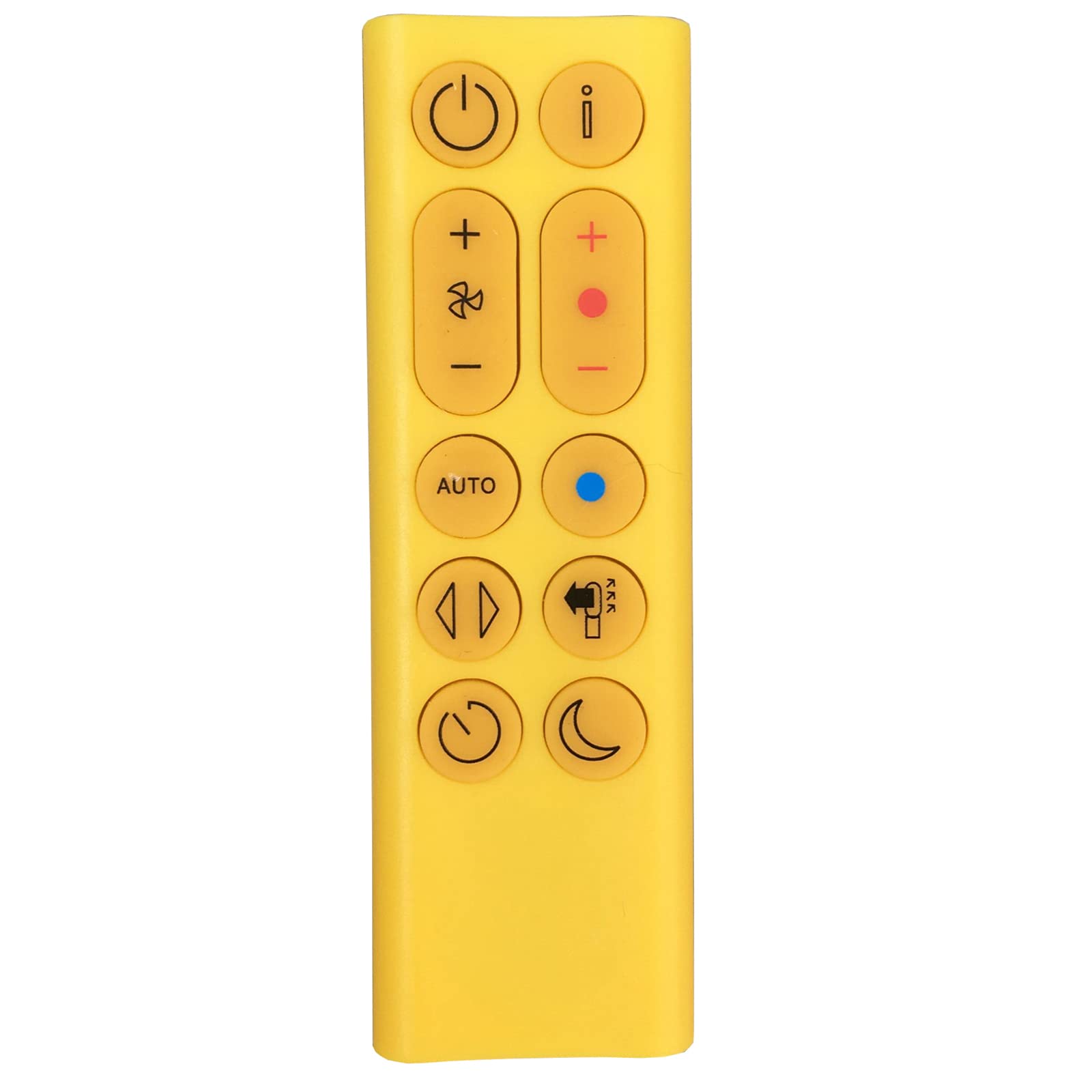 Original Title: Replacement Remote Control Compatible for HP06 HP09 Dyson Pure Hot + Cool Purifying Fan Air Purifier/Heater (Yellow)    Optimized Title:   Dyson HP06 HP09 Pure Hot + Cool Replacement Remote Control - Compatible with Air Purifier & Heater Fan (Yellow) - Perfect for Home, Office & Bedroom Use