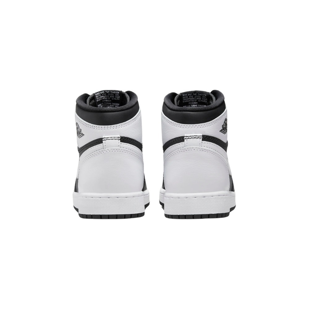 Air Jordan 1 Retro High OG Black White Basketball Shoes for Girls - Classic Sneakers for Streetwear, School & Casual Outfits