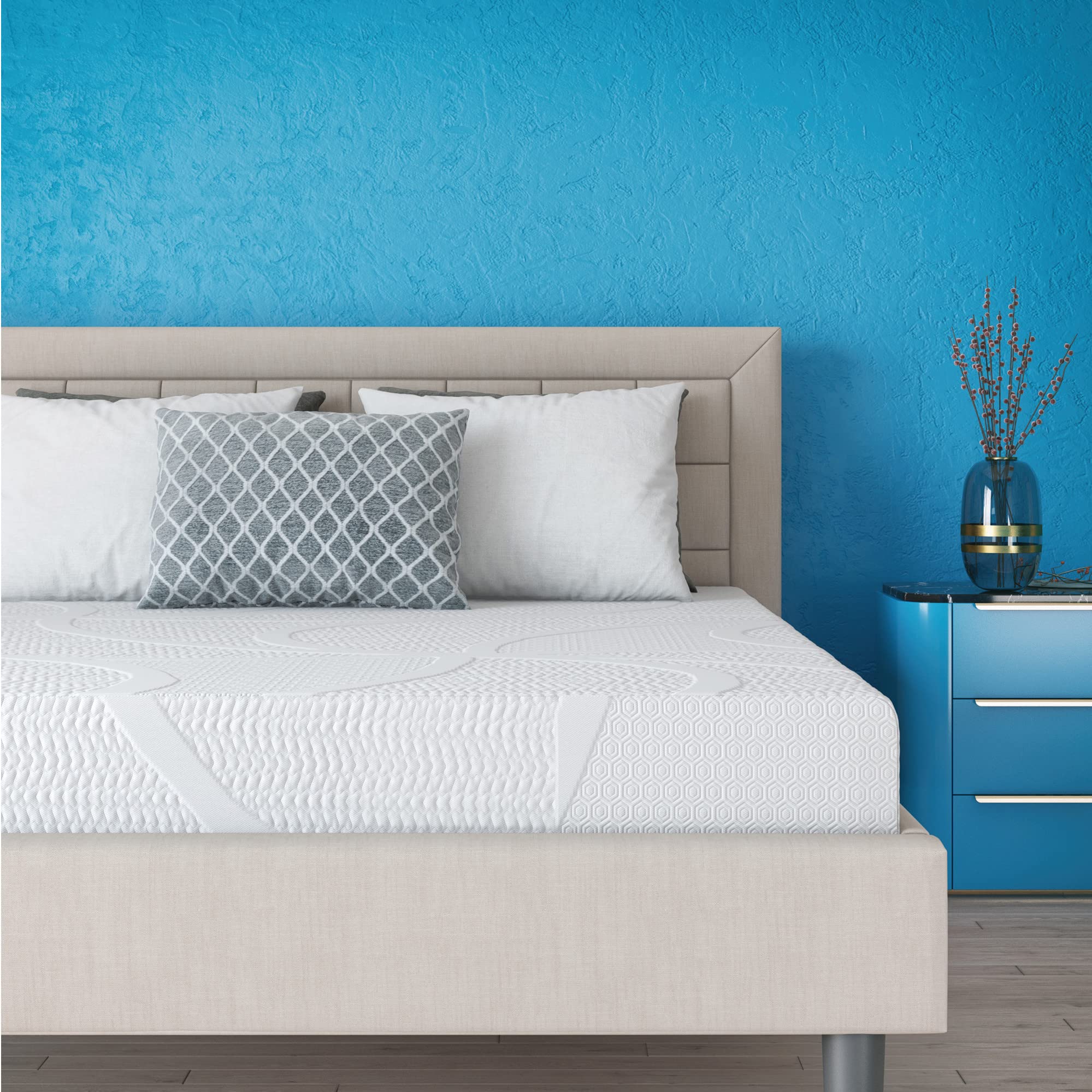 CertiPUR-US Certified 7-Inch Cool Gel Memory Foam Mattress - Full Size Bed in a Box for Pressure Relief & Back Support | Perfect for Guest Rooms, Dorms & Apartment Living