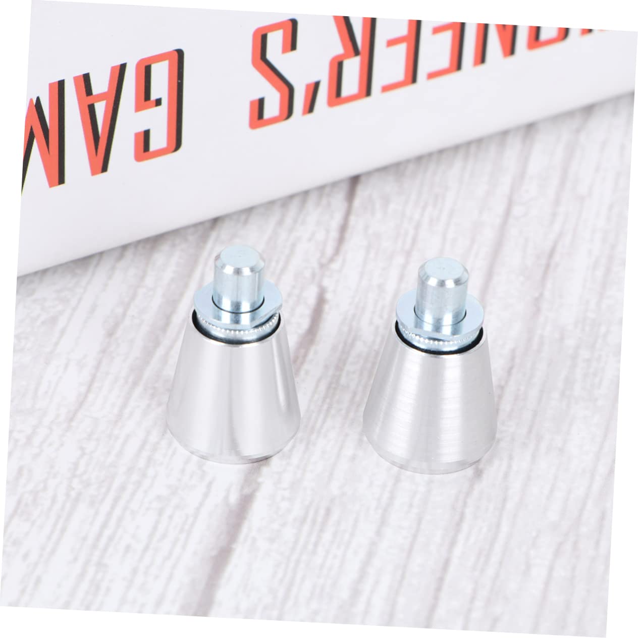 2-Pack 300 Series Silver Spring-Loaded Plunger Latches - Heavy Duty Mechanical Fasteners for Cabinets, Toolboxes & Industrial Equipment