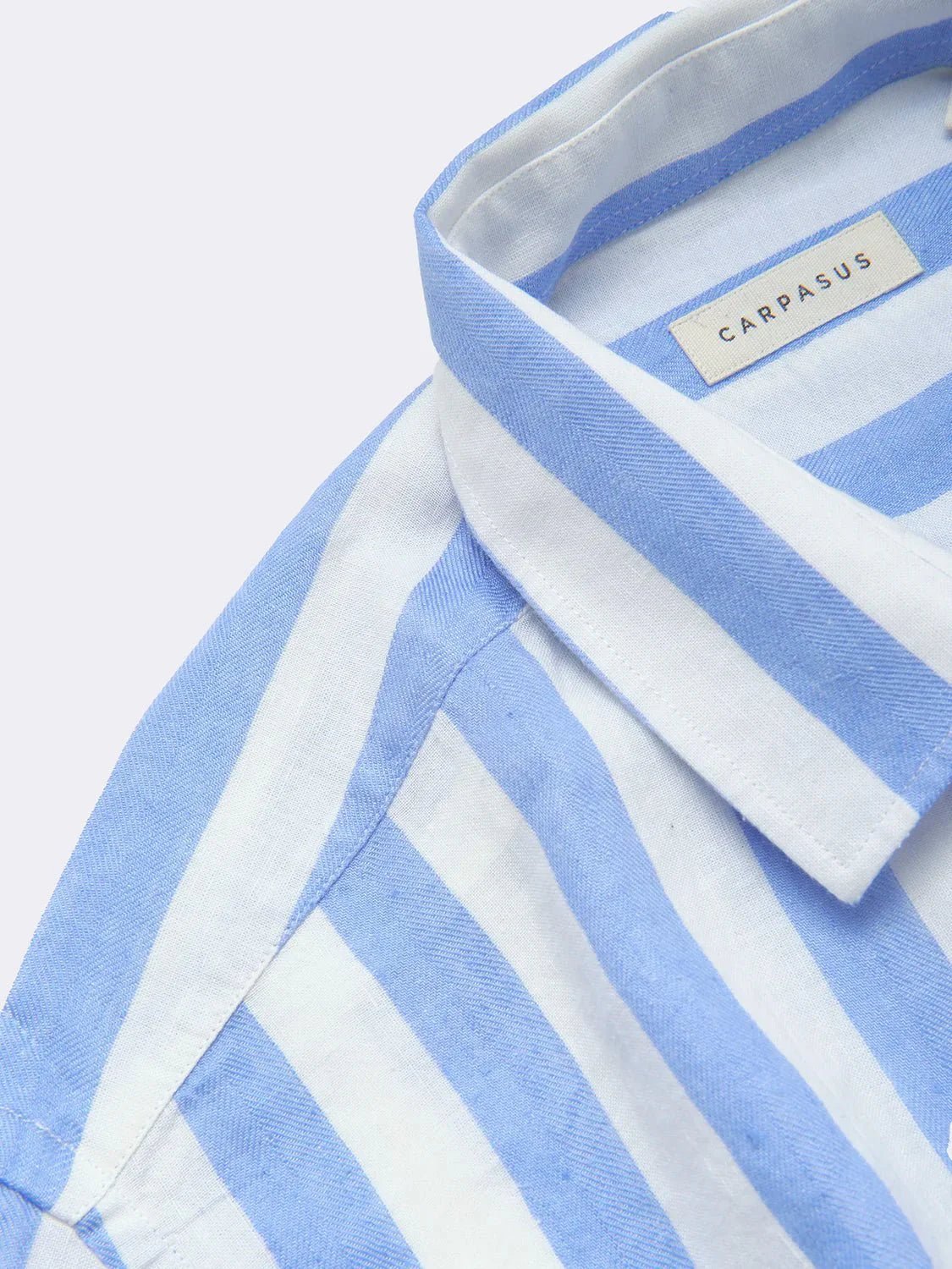 Premium Linen Shirt for Men - Maggia Blue | Breathable & Comfortable Summer Casual Wear | Perfect for Beach, Travel & Outdoor Activities