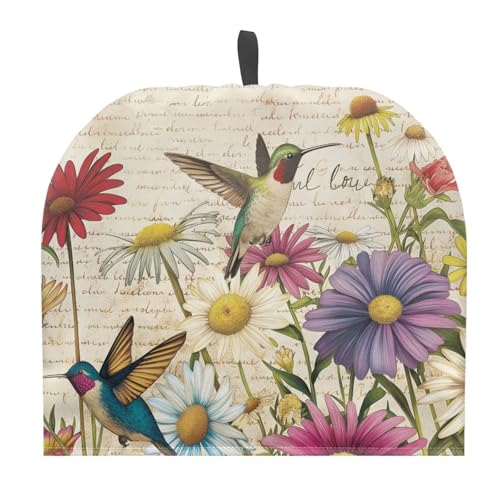 Daisy Hummingbird Print