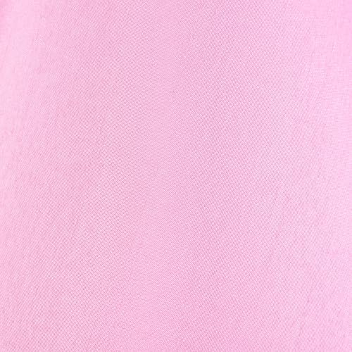 Pink-Natural faux silk