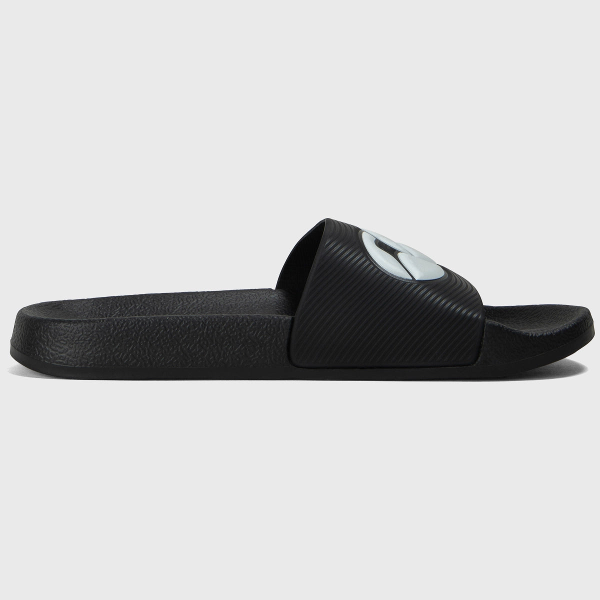 Canterbury Wide Fit Slides for Men & Women - Comfortable Black Sandals for Wide Feet - Perfect for Beach, Pool & Casual Wear