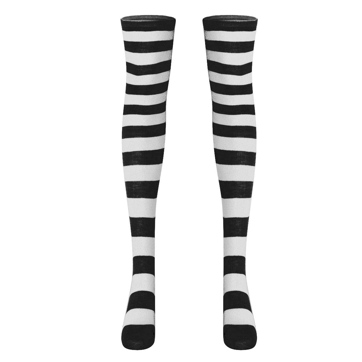 YiZYiF Cat Paw Knee High Socks - Anime Cosplay Stockings for Halloween & Parties