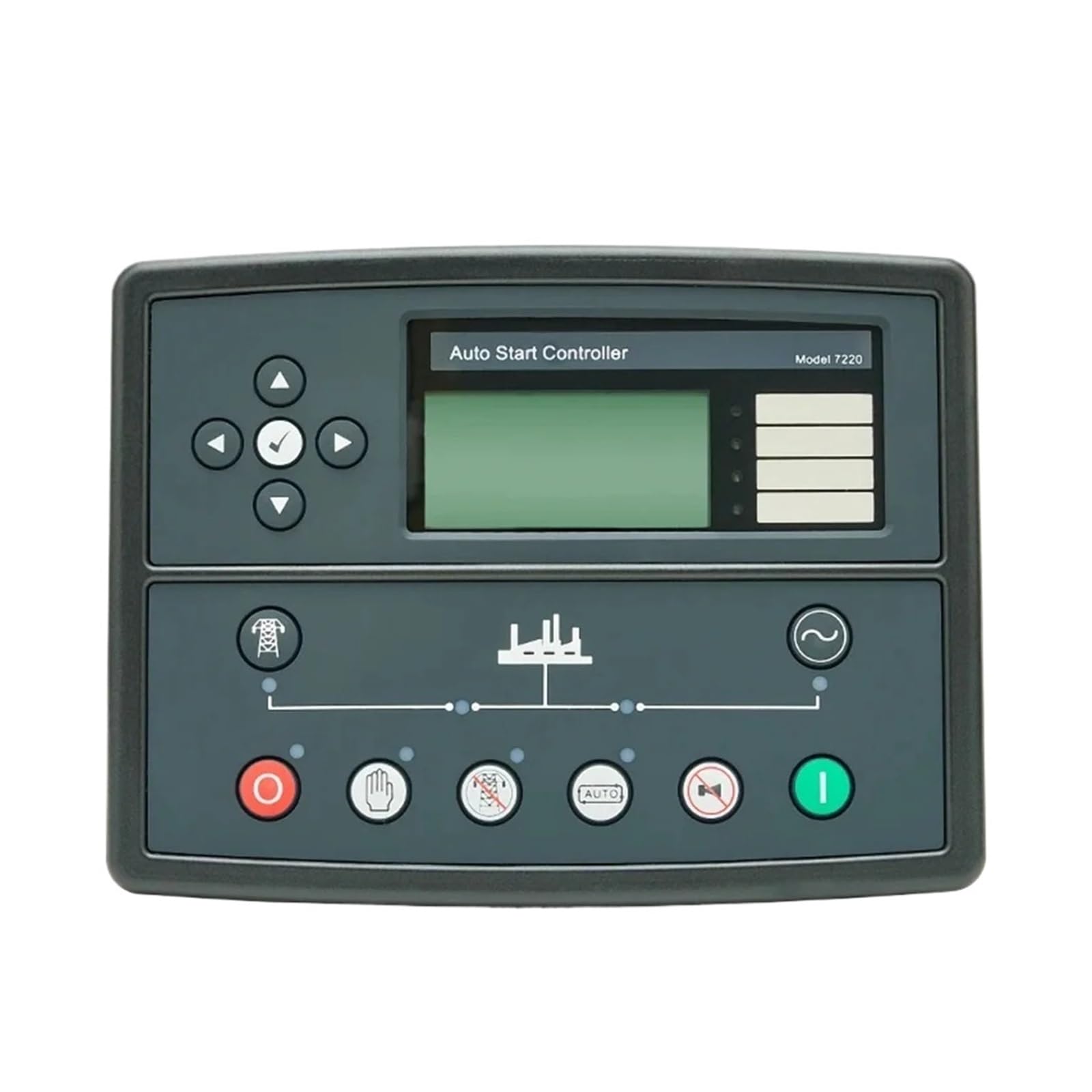 DSE7120 DSE7220 Diesel Generator Auto Start Controller Module - Mains Failure Protection & Smart Control for Backup Power Systems - Perfect for Home, Industrial, and Emergency Power Supply Scenarios