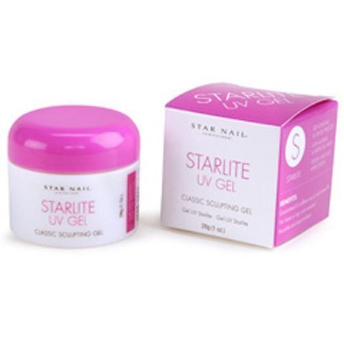 Star Nail Starlite UV Gel Clear .5 oz - Professional Nail Polish for Gel Manicures & Nail Art - Perfect for Salons, DIY Nails & Special Occasions