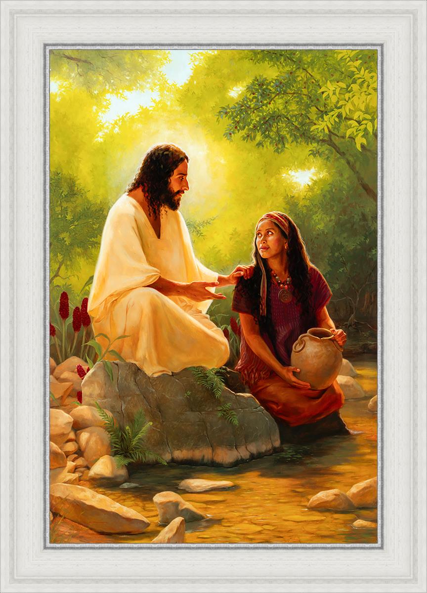 Drawing from Living Waters - Christian Devotional Book for Spiritual Growth & Daily Inspiration | Perfect for Bible Study, Prayer Time & Personal Reflection