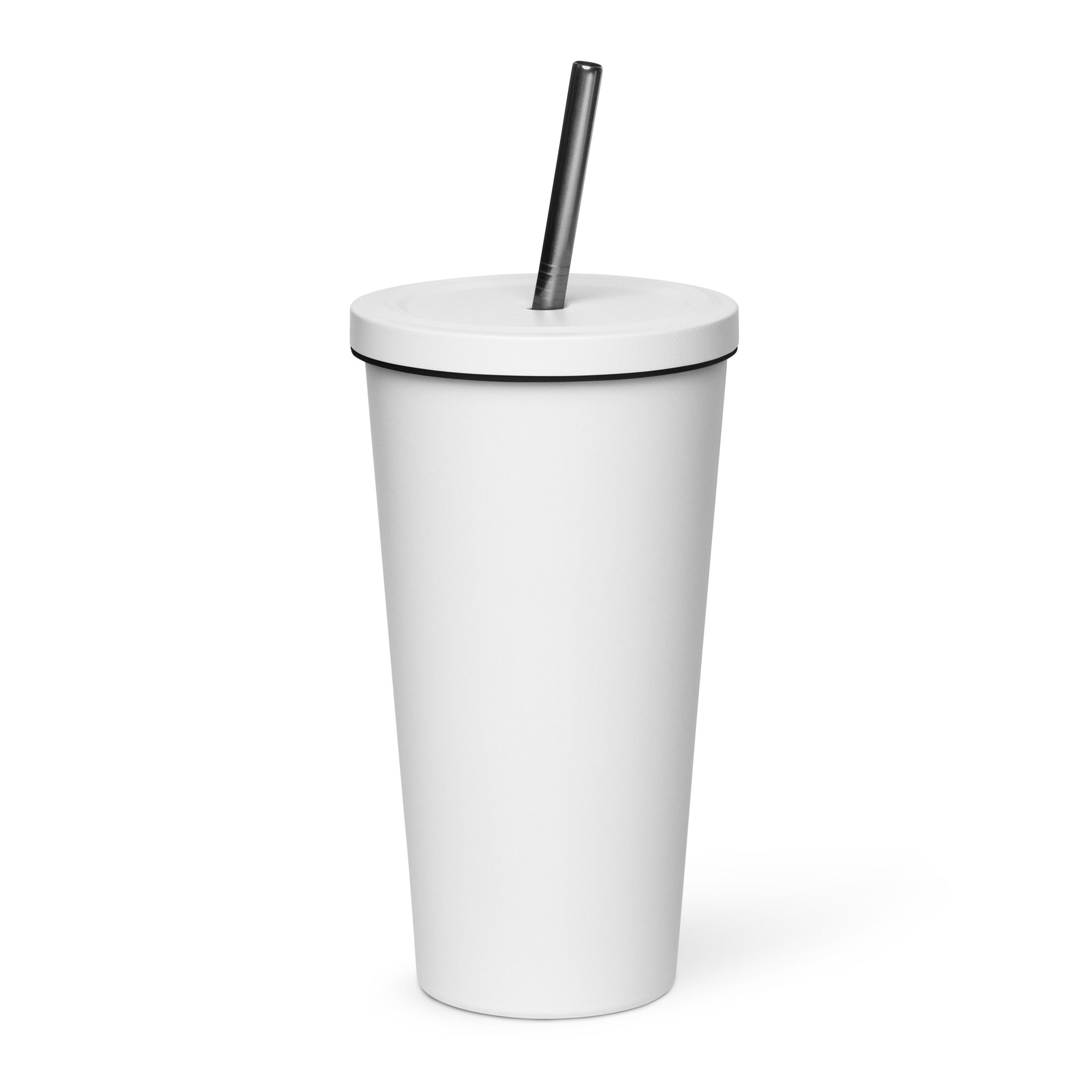 Great Roots Insulated Tumbler - 20oz Stainless Steel Vacuum Flask with Lid & Straw - Keeps Drinks Hot/Cold for 24 Hours - Perfect for Office, Gym, Travel & Outdoor Activities
