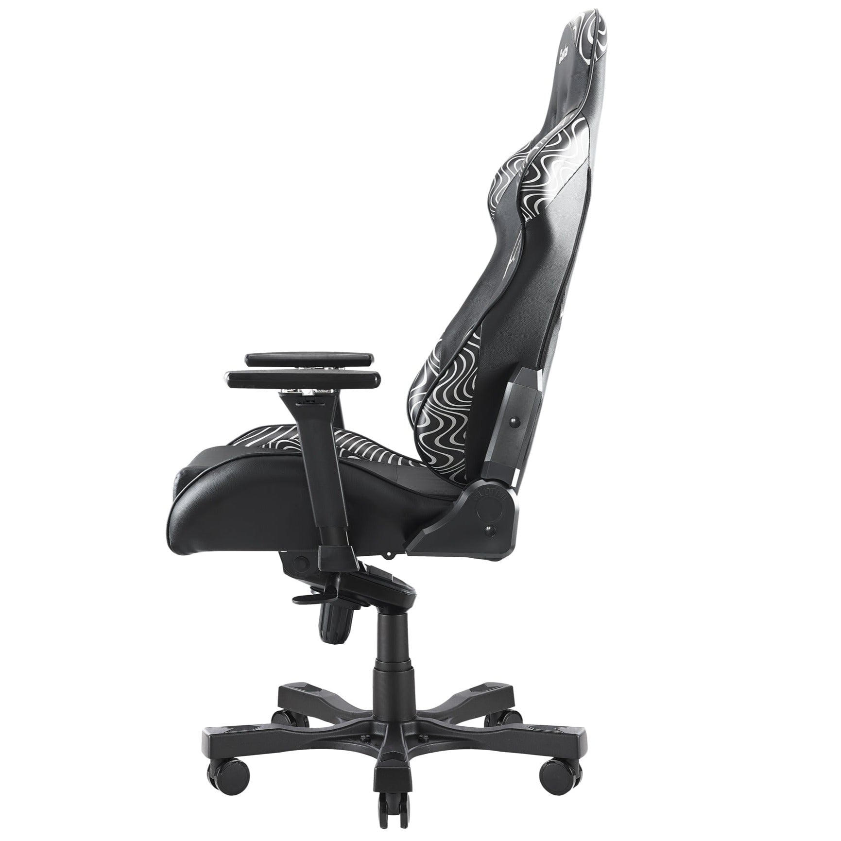 PewDiePie Throttle Series Ergonomic Gaming Chair with RGB LED Lighting - Black - Perfect for Esports, Streaming & Home Office Setup