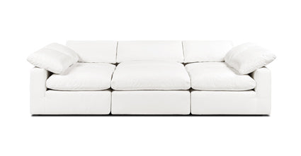 6-Seat Aspen Modular Sectional Sofa - Modern L-Shaped Pit Group with Reversible Chaise for Living Room, Family Room, or Basement