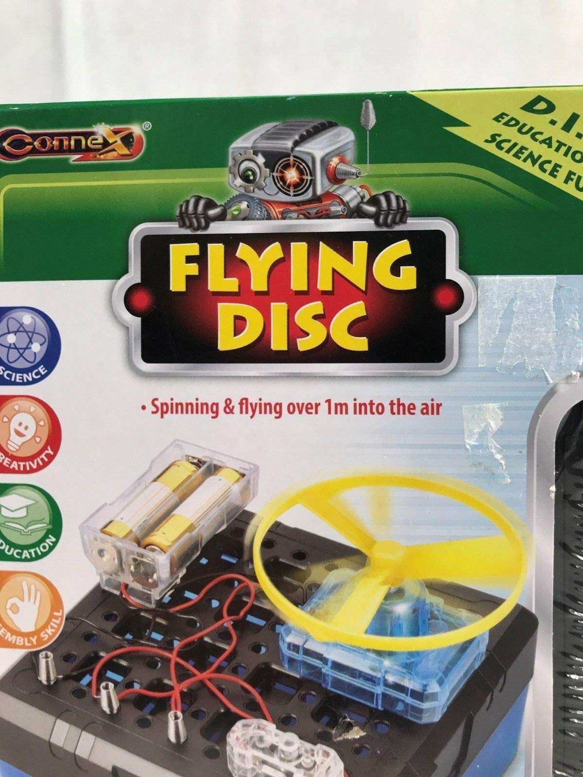 Tedco Toys 38801 Connex Flying Disc Kit - DIY Flying Disc Toy for Kids & Adults - Outdoor Play, Park Games, Beach Activities, and Backyard Fun
