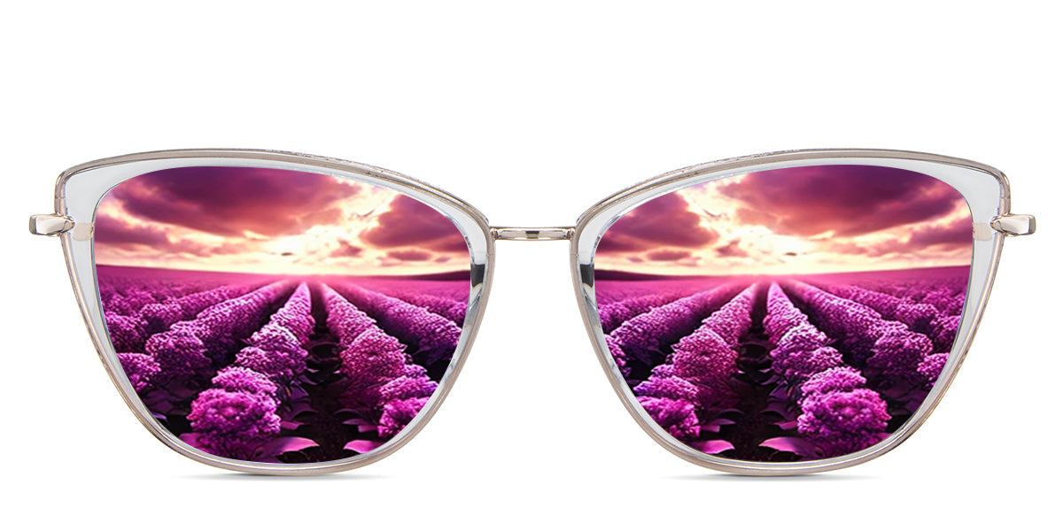 Ira Women's Prescription Polarized Sunglasses - UV Protection, Anti-Glare for Driving, Outdoor Activities & Fashion