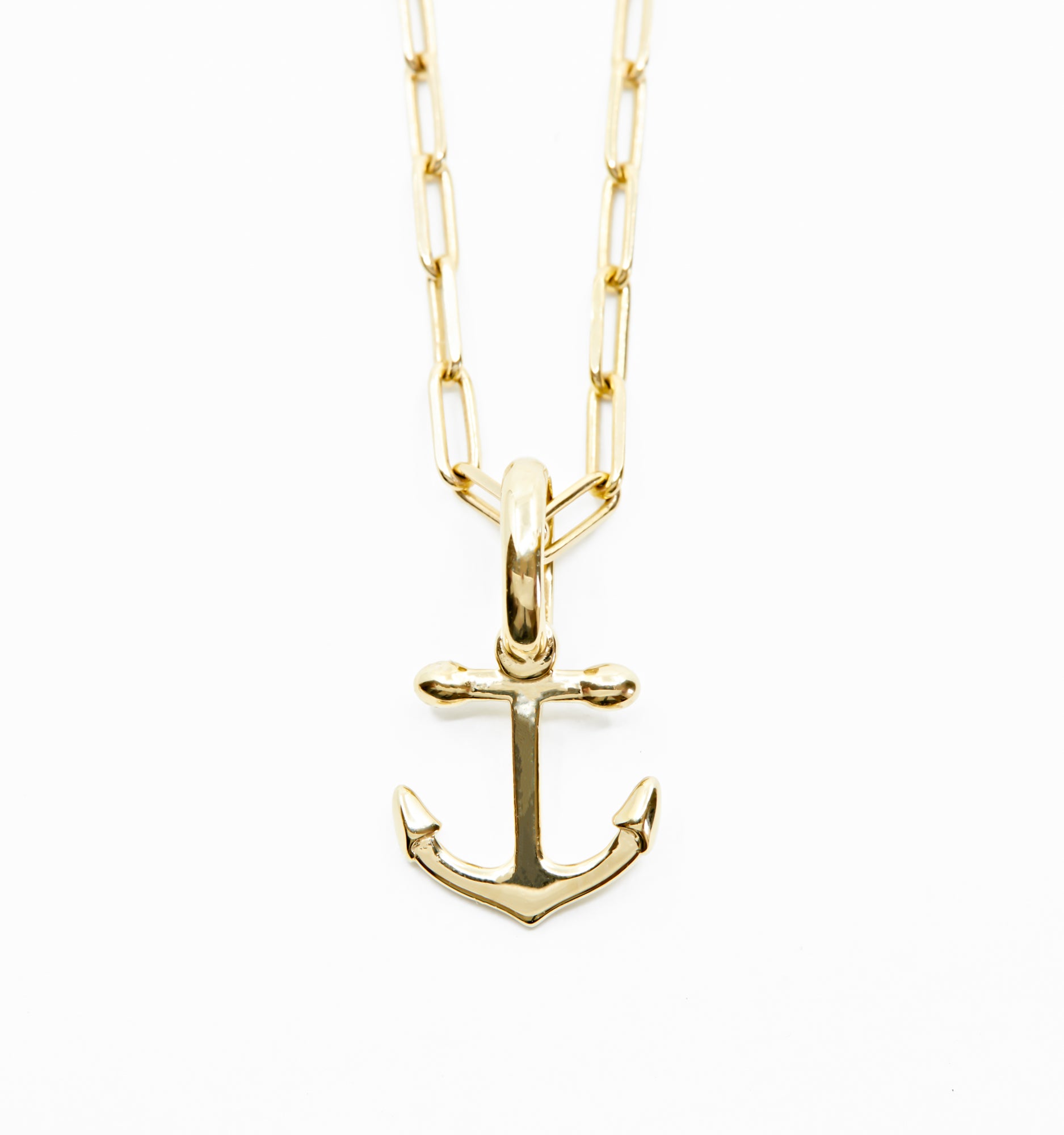 Anchor Charm Necklace for Women - Dainty Nautical Jewelry Gift for Her - Perfect for Beach Vacations, Boat Trips & Summer Outfits