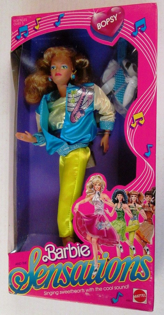 Vintage 1987 Mattel Barbie and The Sensations BOPSY Doll - Collectible Hawthorne Edition for Barbie Enthusiasts | Perfect for Display, Play, and 80s Nostalgia Collections