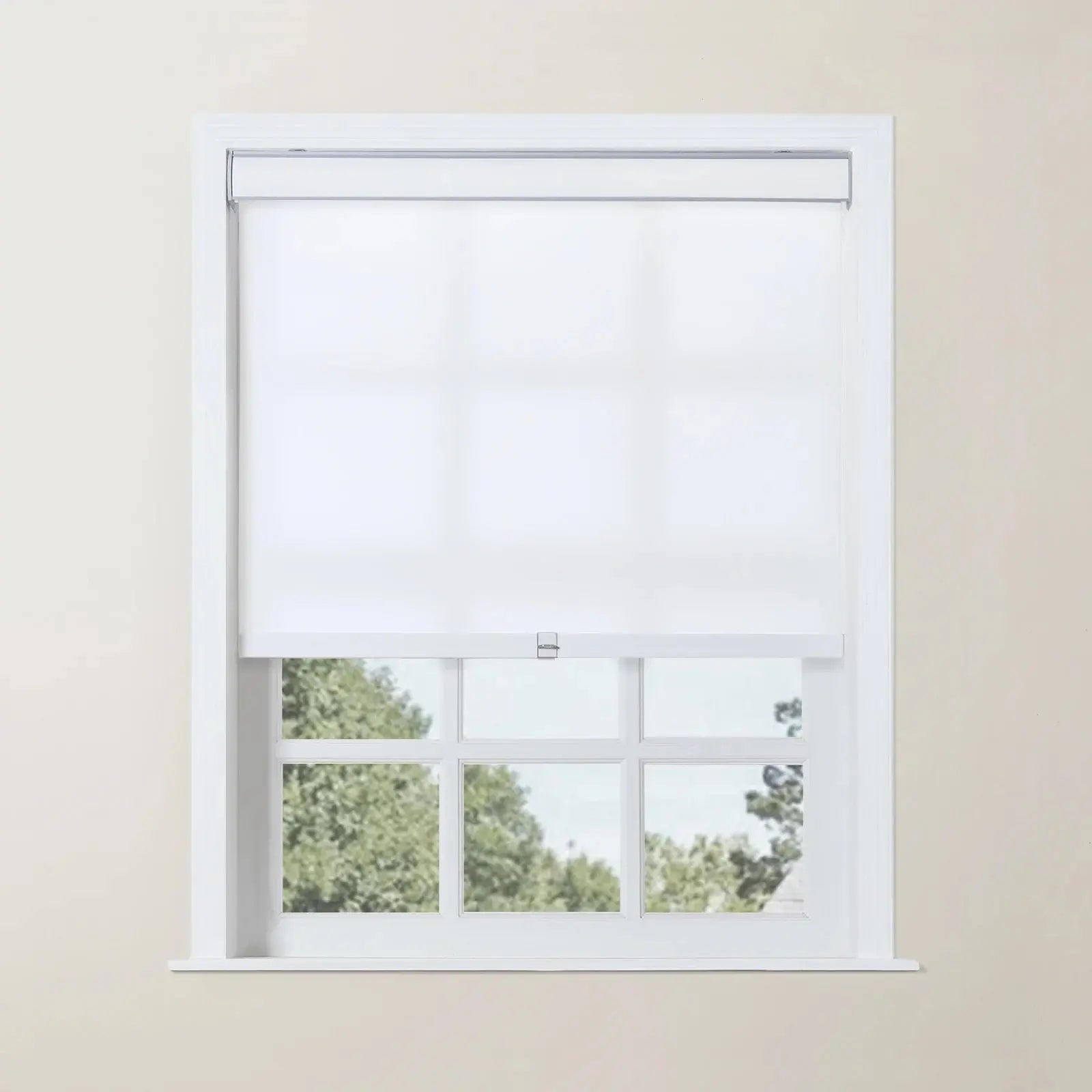 Alvin Basic Room Darkening Cordless Roller Shades - Blackout Window Coverings for Bedroom & Nursery - Noise Reducing & Energy Efficient Home Decor