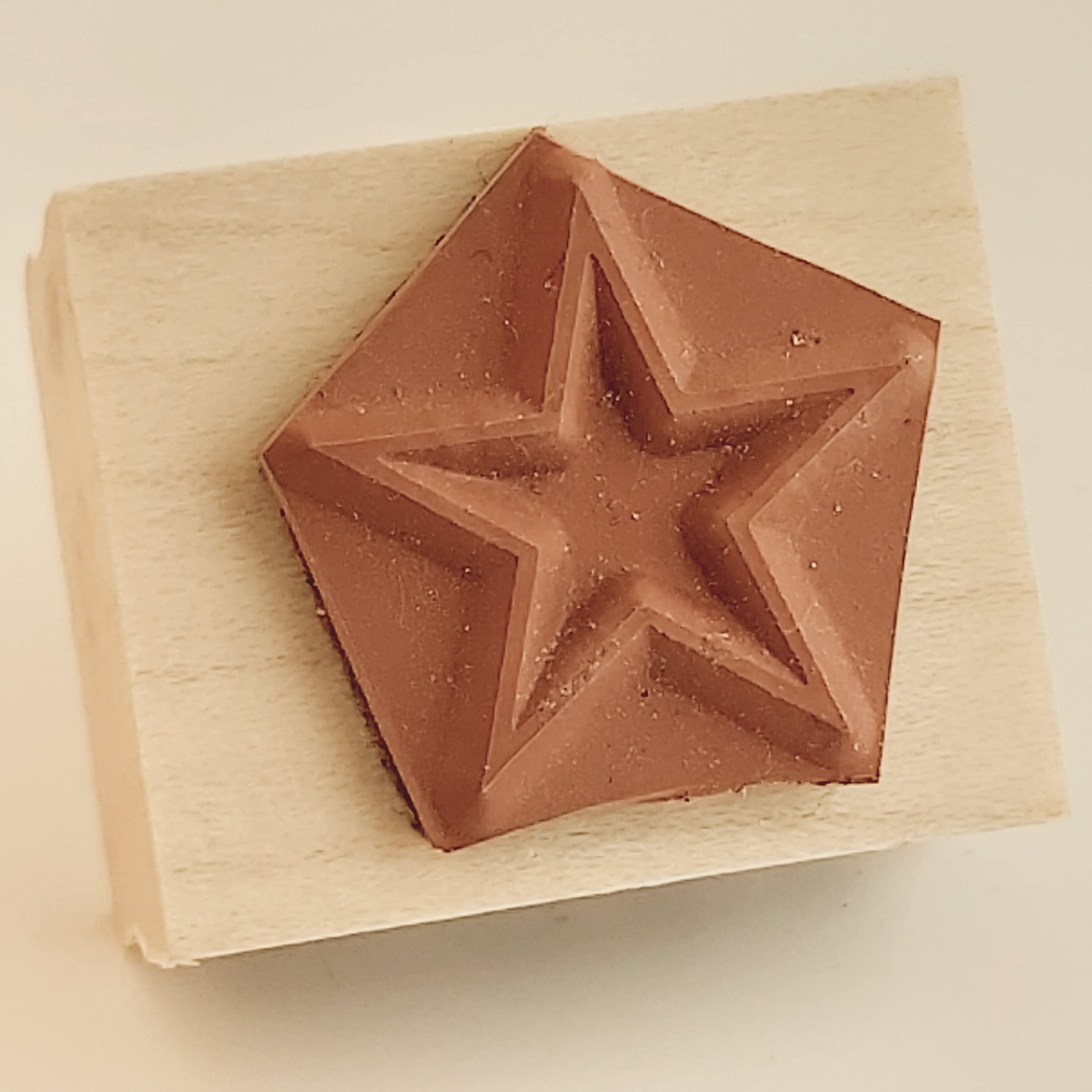 Impression Star Rubber Stamp - 0.75 Inch Self-Inking Stamp for Crafting, Scrapbooking & Office Use - ST 0113