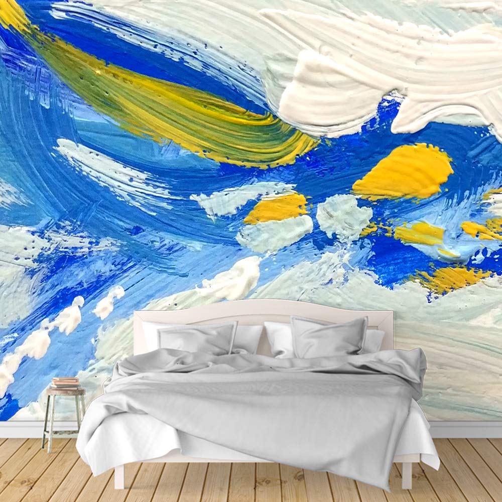 Removable Peel and Stick Wallpaper Murals - 66x96 Inches Large Wall Stickers for Bedroom Decor, Picture Collage & Home Interior Design | Perfect for Accent Walls, Nursery, Living Room & Dorm Room Decorating