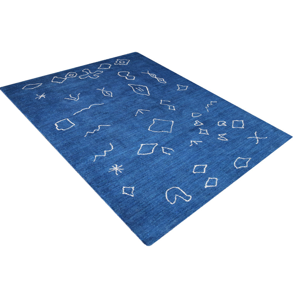 Handmade Reflection Hand Knotted Rug - Premium Wool Area Rug for Living Room, Bedroom & Dining Room Decor - Traditional Persian Style Carpet for Home & Office
