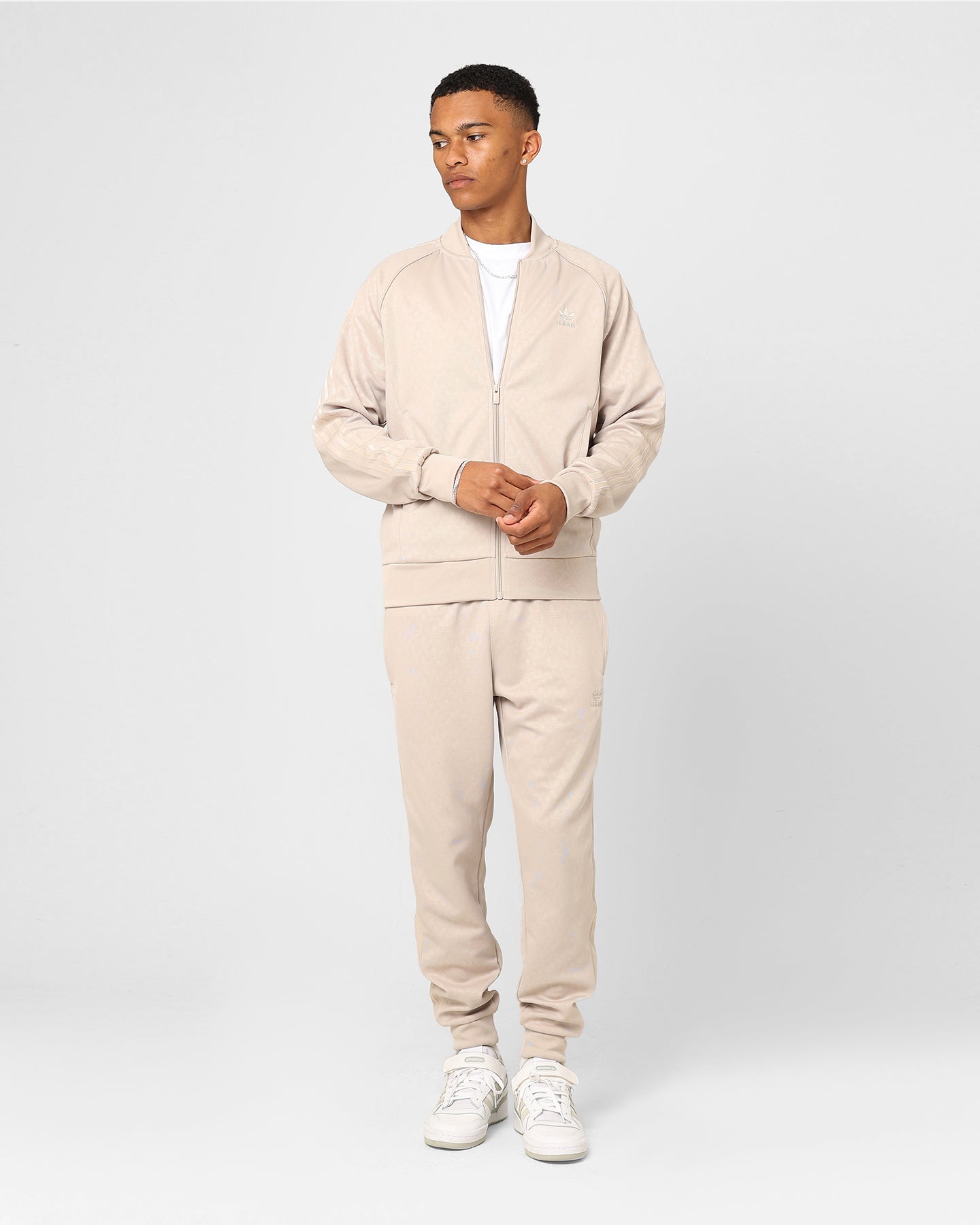 Adidas Adicolor Monogram Straight Track Pants for Men - Stylish & Comfortable Joggers for Running, Gym & Casual Wear