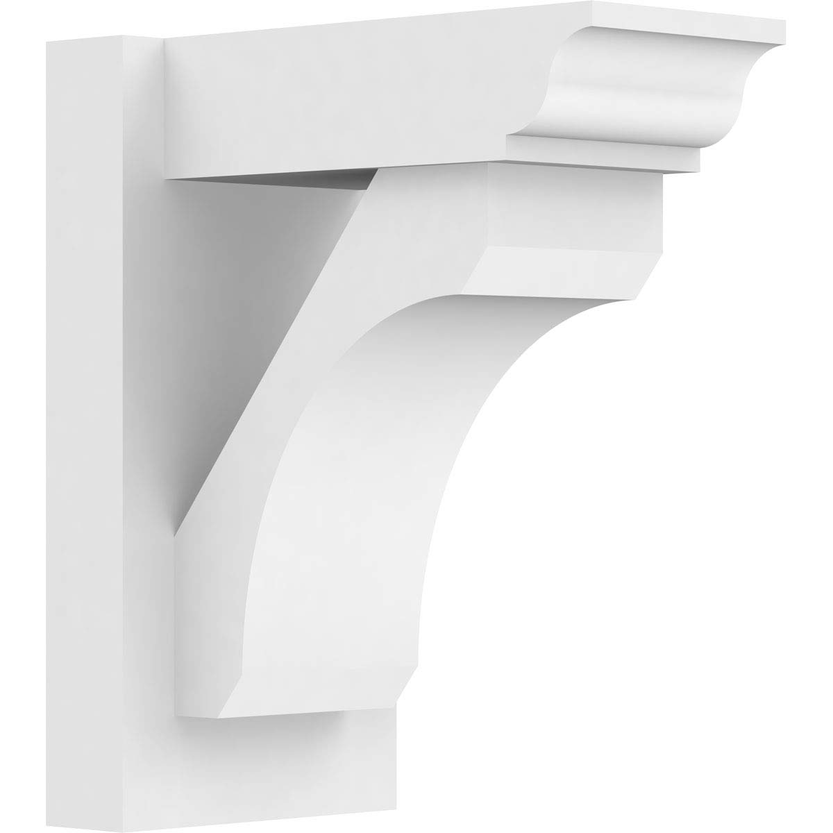 Ekena Millwork OUTP07X12X14LEC01 Premium PVC Outlooker - 7