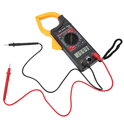 ViaGasaFamido 266 Digital Clamp Meter - True RMS Multimeter for AC/DC Voltage, Current, Resistance Measurement - Perfect for Electricians, HVAC Technicians & DIY Home Electrical Projects
