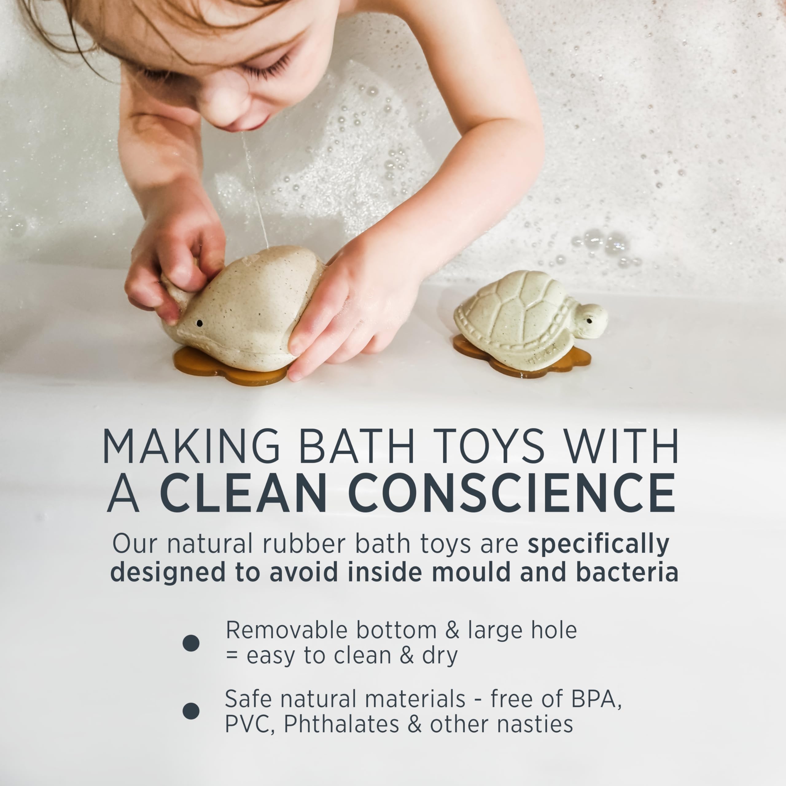 Whale & Turtle Bath Toys Gift Set for Kids - Squeeze'n'Splash Fun Water Play Set - Perfect for Bathtime, Pool Parties & Sensory Play