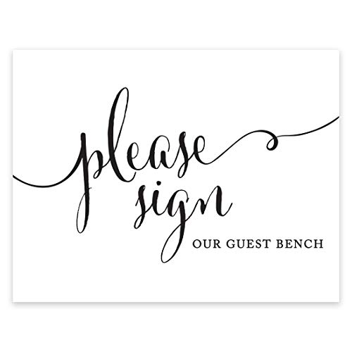Please Sign Bench