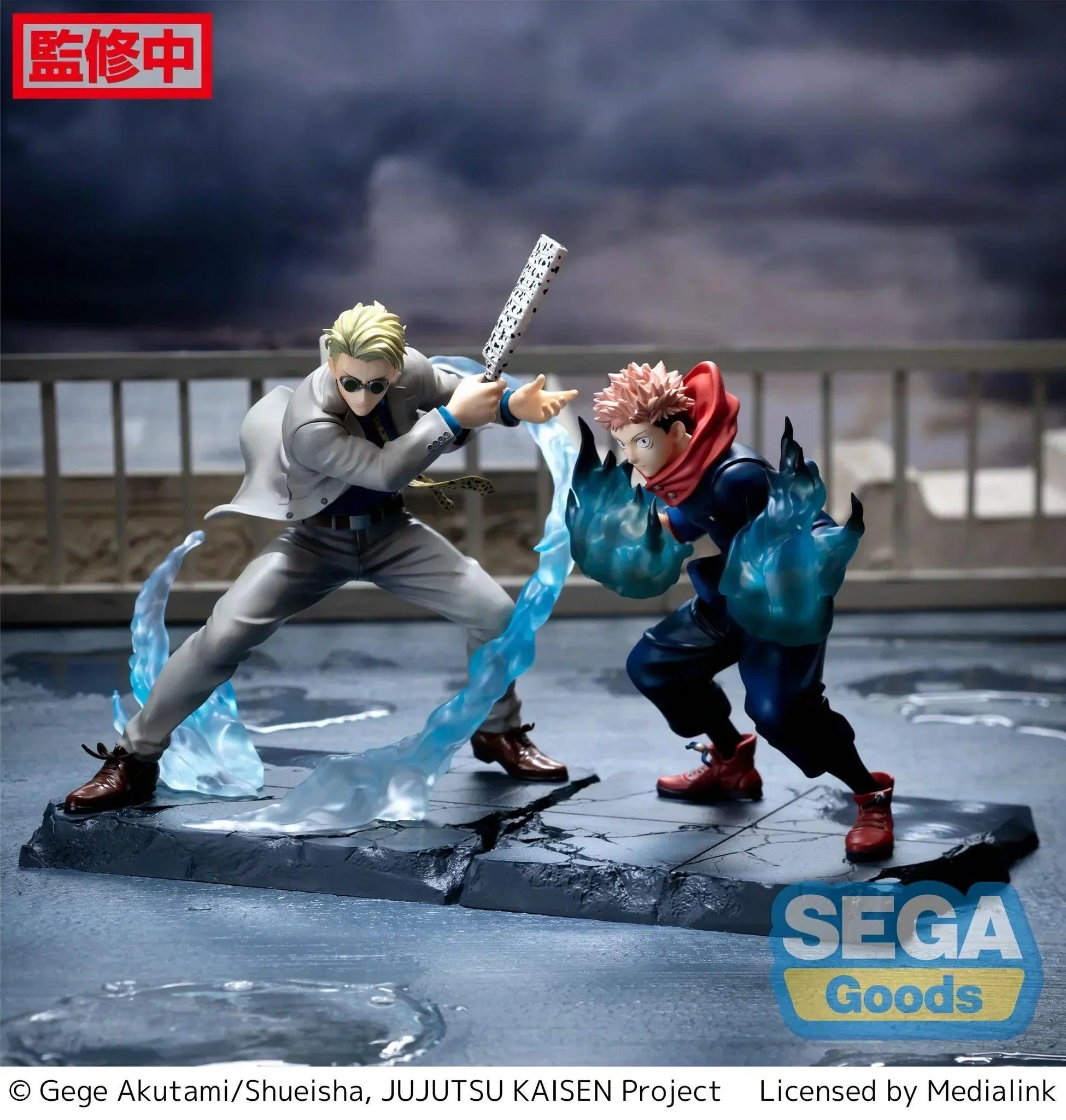 Jujutsu Kaisen Yuji Itadori Joint Struggle Luminasta Anime Action Figure - Perfect for Anime Collectors, Gift for Fans, and Home Decor Display