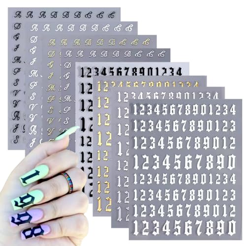 Letters&number/8 Sheets