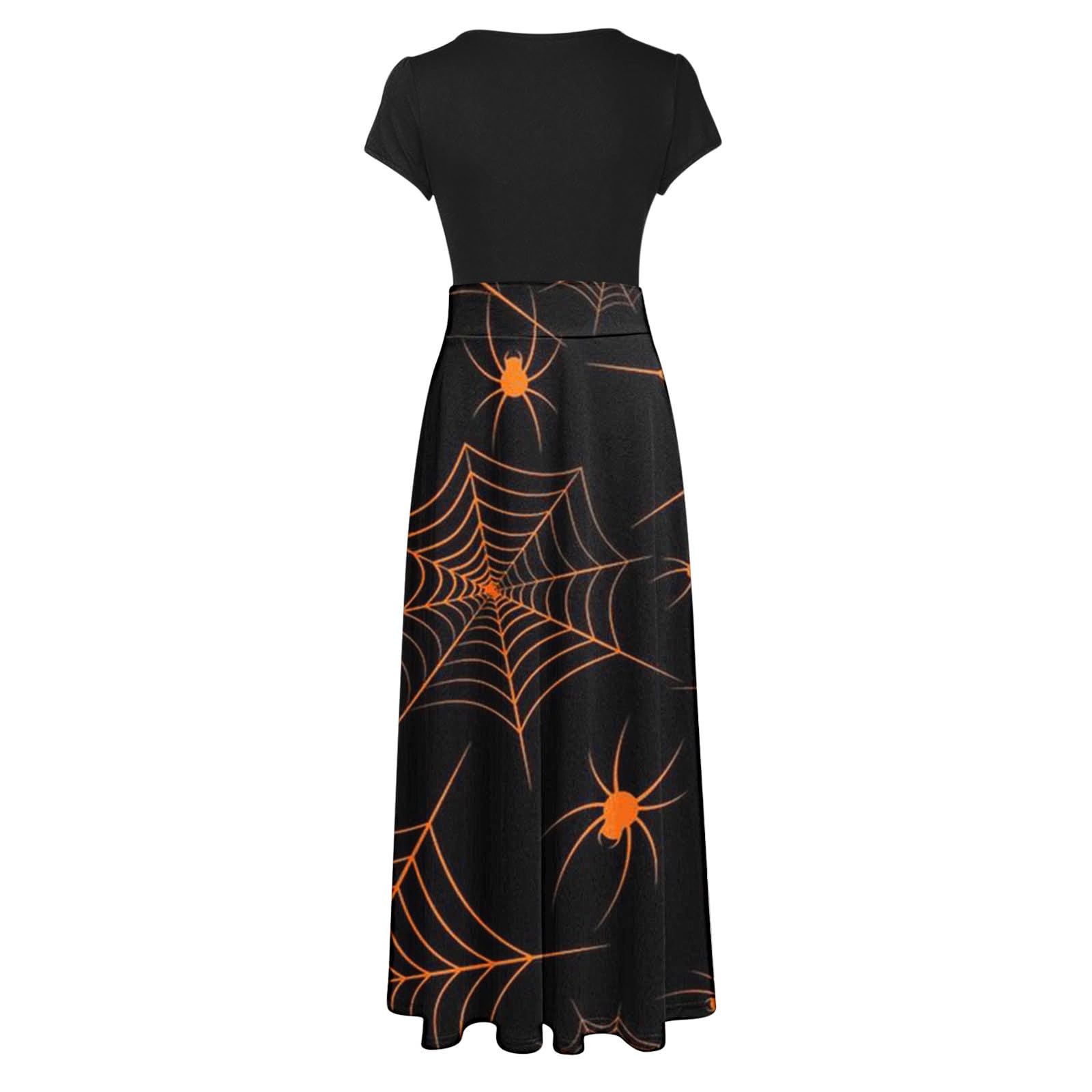 Yihaojia Women's Short Sleeve Maxi Dress - Lightweight Summer Sundress for Beach, Party & Casual Wear | All-Weather Comfort | Prime Day Deal