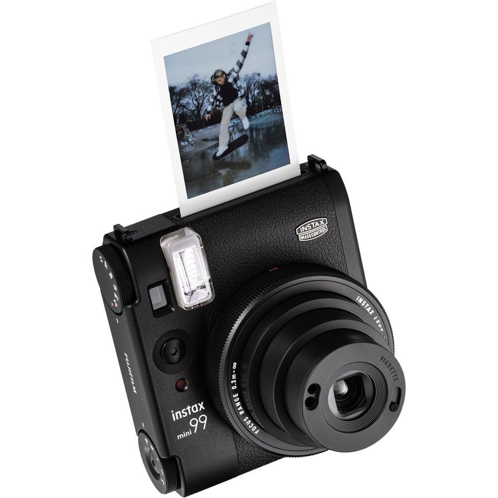 Fujifilm Instax Mini 99 Instant Camera Bundle with 20 Sheets Film + Cleaning Cloth – Best Instant Film Camera for Beginners, Professionals, Kids & Adults – Perfect for Parties, Travel, Weddings & Everyday Memories