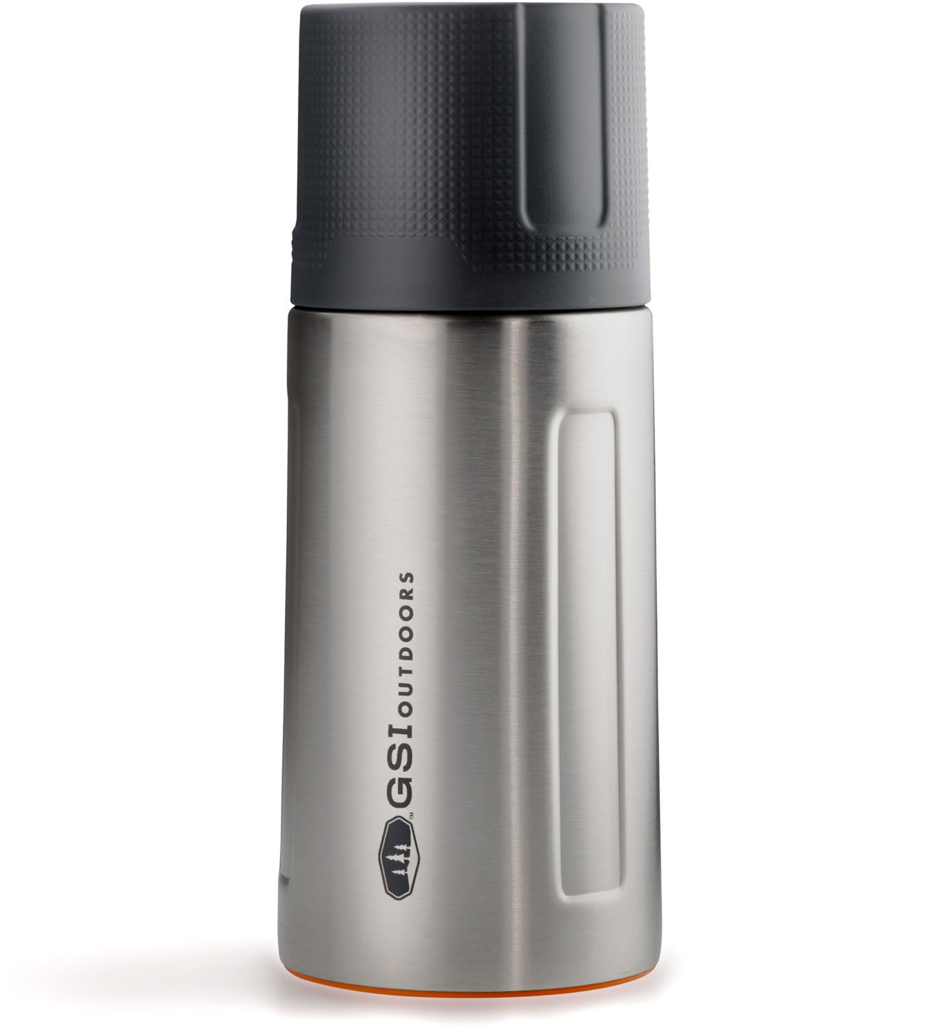GSI Outdoors Glacier Stainless Steel 1L Vacuum Insulated Water Bottle with Cup - Double Wall Thermos for Hot & Cold Drinks - Perfect for Camping, Hiking, Travel, Office & Outdoor Adventures