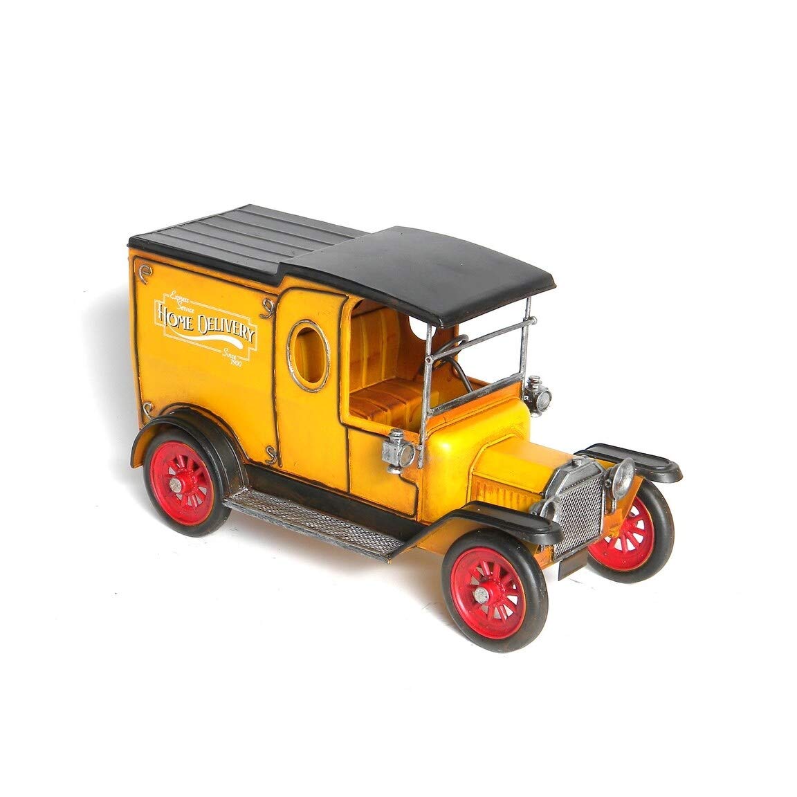 Vintage American Model Car - Small Multi-Color Iron Collectible Antique Toy for Display, Gift & Home Decor