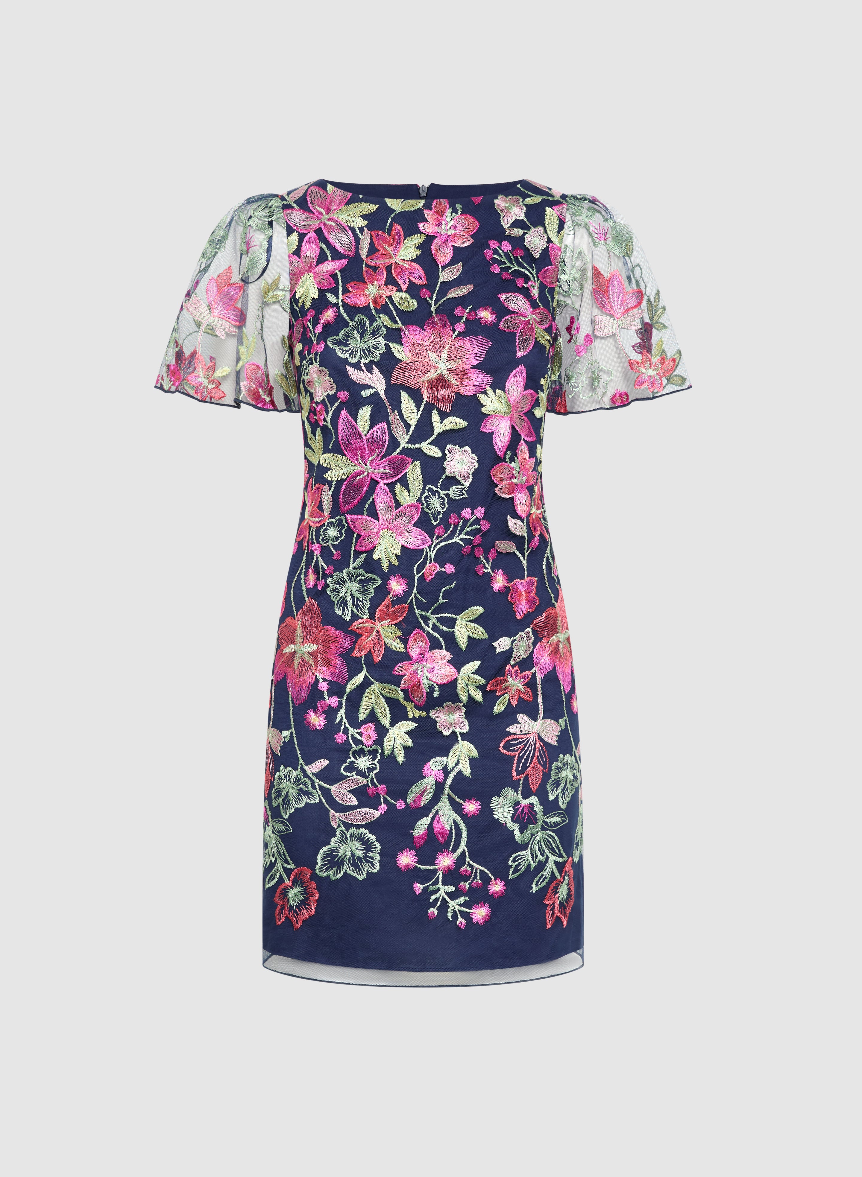 Floral Embroidered Dress for Women - Elegant Summer Maxi Dress with Handmade Embroidery Details | Perfect for Beach Vacations, Weddings & Date Nights
