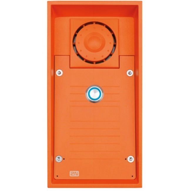 2N IP Safety 1 Button Emergency Alarm with 10W Loudspeaker - Model 01353 001 - Ideal for Home Security, School Safety, and Workplace Emergency Alert Systems