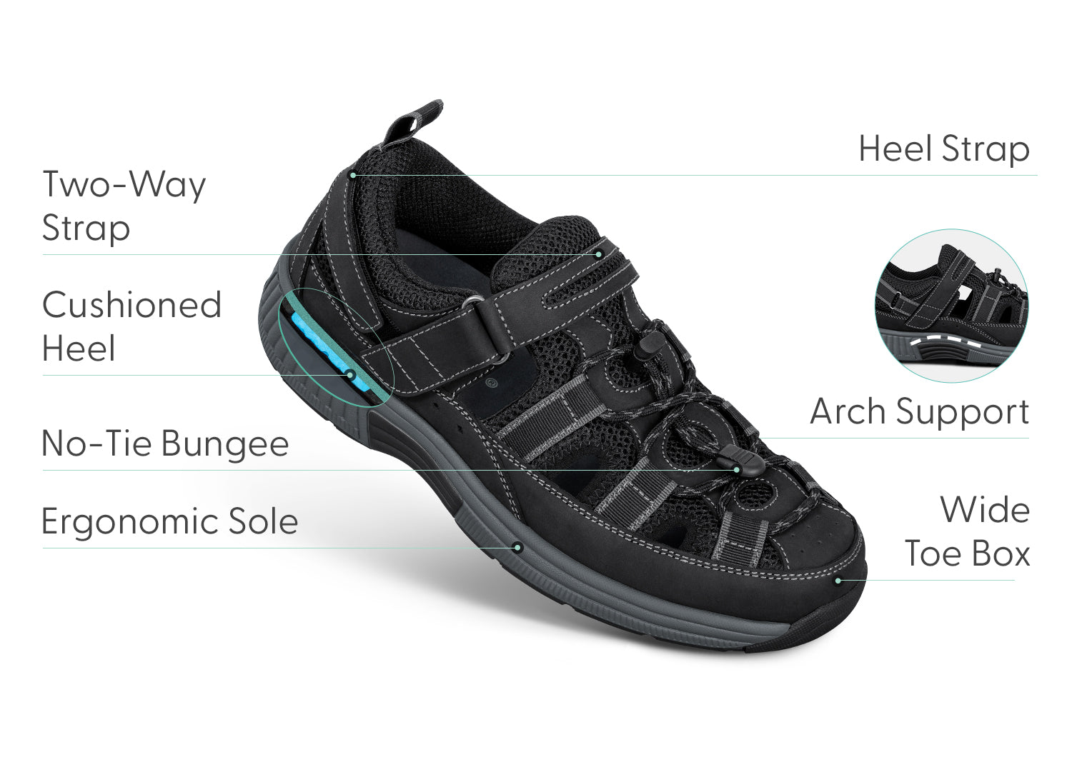 Clearwater Black - Premium Quality for Outdoor Adventures, Hiking, and Camping Gear
