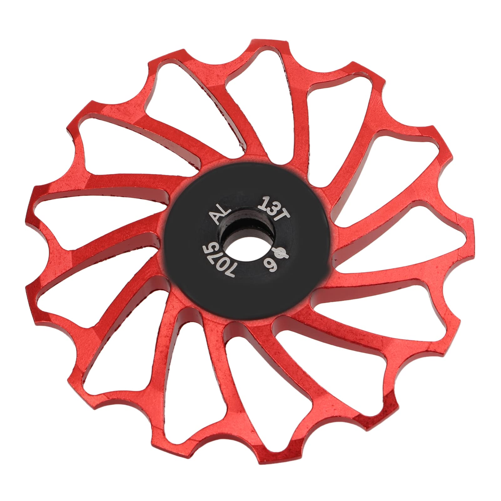 Mountain Bike Rear Derailleur Guide Pulley - Deep Tooth Metal Bearing Roller Wheel to Reduce Friction | Compatible with MTB, Trail & Commuter Bikes | Smooth Shifting for Off-Road & Urban Cycling