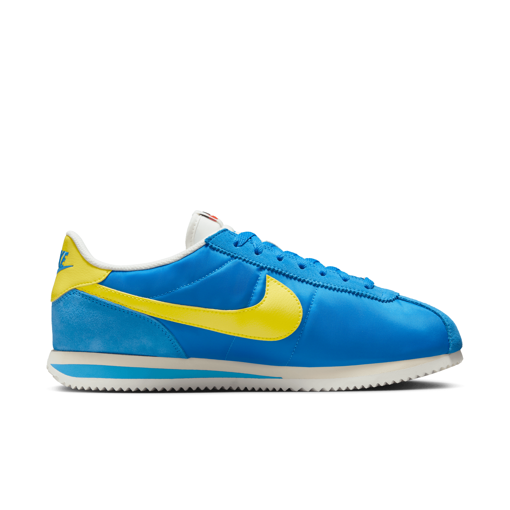 Nike Cortez TXT Sneakers in Light Photo Blue & Lightning - Classic Comfort for Running, Walking & Casual Wear